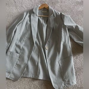 Houndstooth blazer